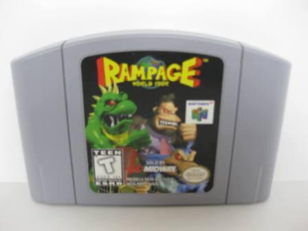 Rampage World Tour - N64 Game